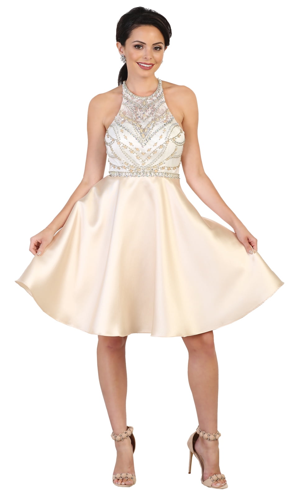 Short Halter Prom Dresses
